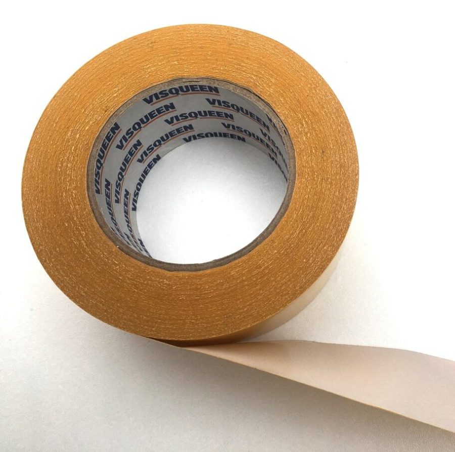 Visqueen FR Single Sided Vapour Tape - 50mm x 50m White