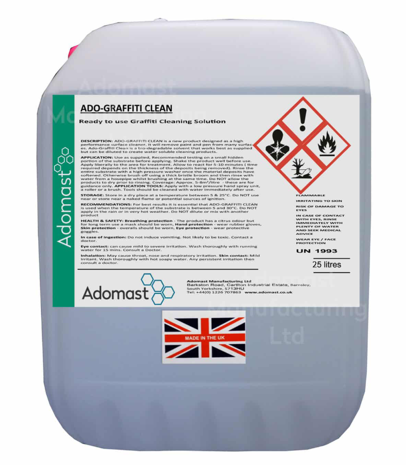 Ado Graffiti Clean 25 Litre