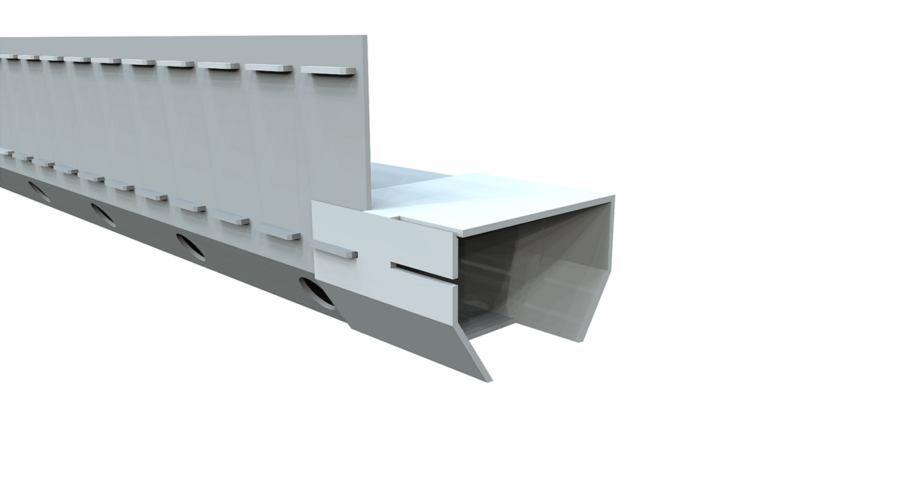 Newton CDM BaseDrain Connector for Connecting Lengths of BaseDrain