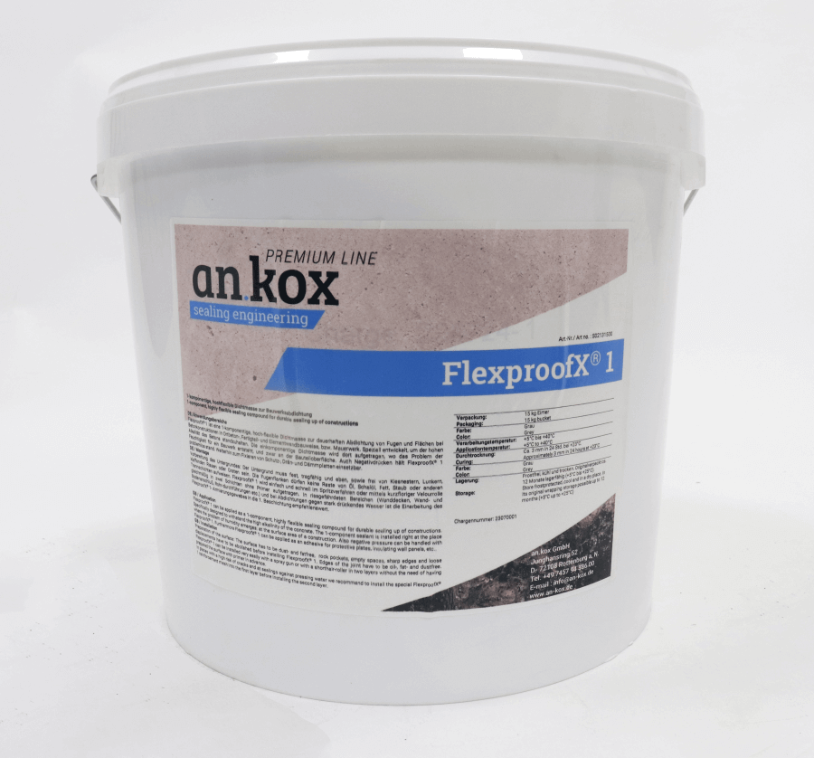 Newton FlexProof 106 X1 Joint Waterproofing - 15kg Tub