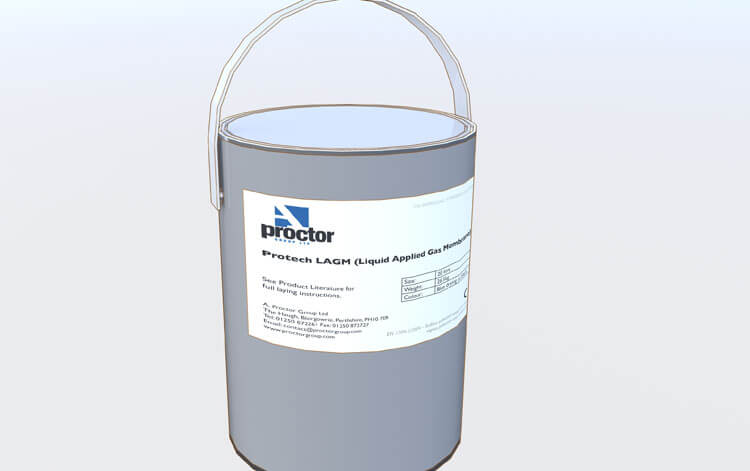 Proctor Protech LAGM Liquid-Applied Gas Membrane - 20 Litre