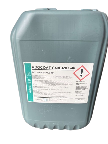 Adomast Adocoat K140 Bitumen Cutback 25 litre