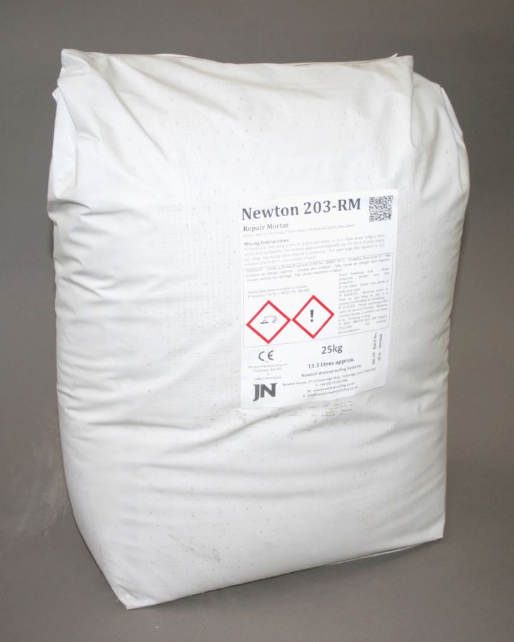 Newton HydroCoat 203-RM Repair Mortar - 25kg
