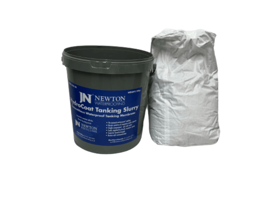 Newton HydroCoat Tanking Slurry - 20kg Bag in Bucket