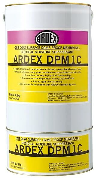 ARDEX DPM 1 C One Coat Damp Proof Membrane - 10kg