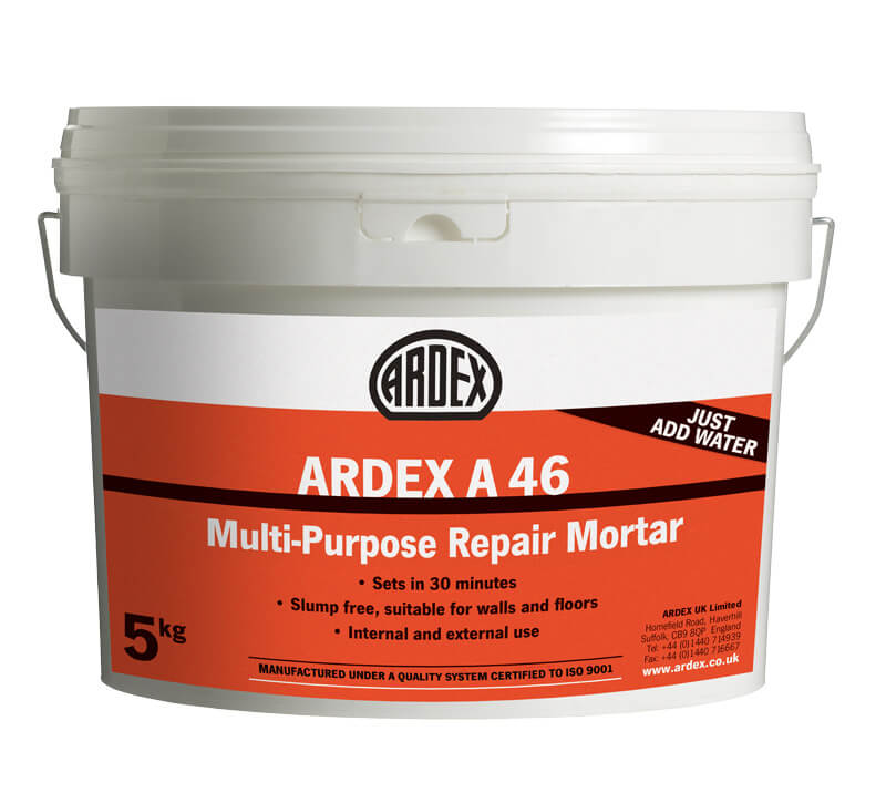 ARDEX A46 Multipurpose Concrete Repair Mortar 5kg