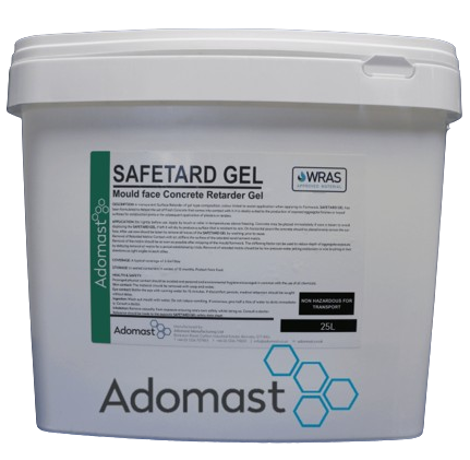 Adomast Safetard Gel Concrete Curing Compound 25 Litre