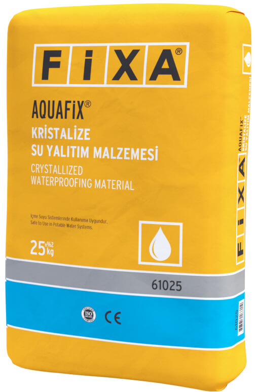 FIXA Aquafix Cementitious Coating - 25kg Grey