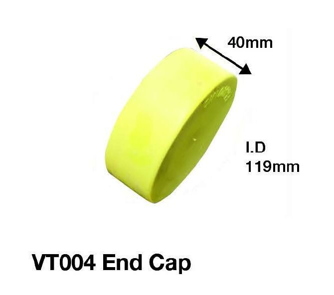 Visqueen End Cap for Gas Venting System