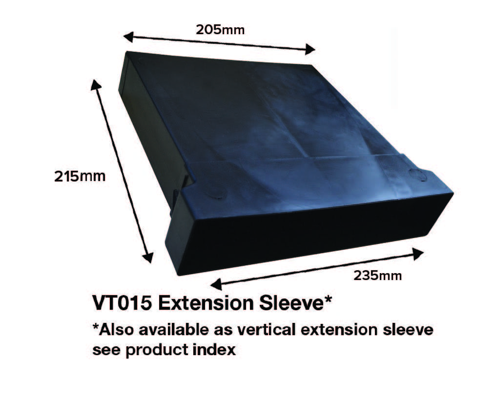 Visqueen Extension Sleeve - Horizontal & Vertical - for Gas Venting System