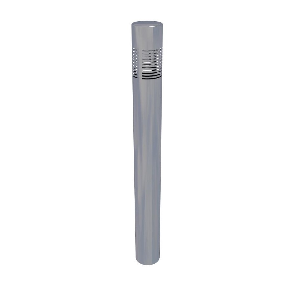Visqueen Gas Vent Bollard - Stainless Steel Outlet
