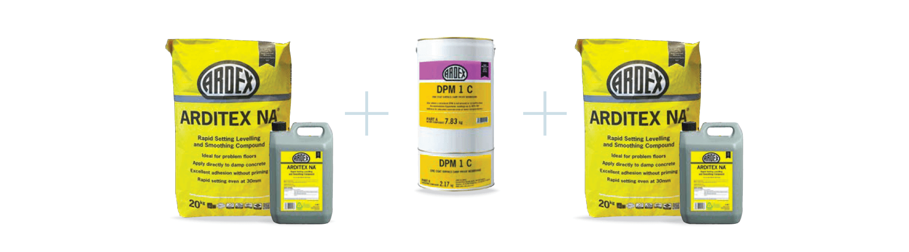 ARDEX DPM + ARDITEX NA Flooring Renovation Banner Image