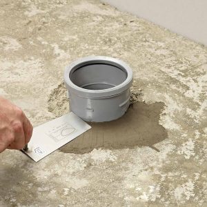 ARDEX A 46 Concrete Repair Around Pipe Penetration