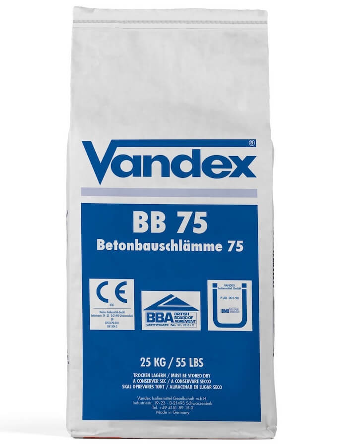 VANDEX BB 75 Waterproofing Slurry